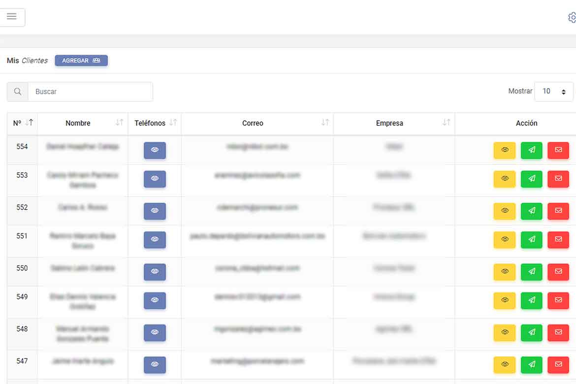 sistema yapame web