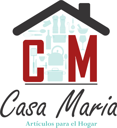 LOGO CASA MARÍA turquesa guindo negro